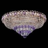 Люстра Кольцо пирамида шар 40 мм фиолетовая в Самаре