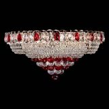 Люстра Кольцо пирамида шар 40 мм красная в Самаре