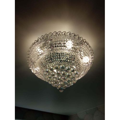 Люстра Кольцо пирамида шар 40 мм в Самаре Гусь Хрустальный