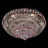 Люстра Кольцо пирамида шар 40 мм розовая в Самаре