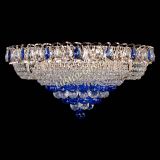 Люстра Кольцо пирамида шар 40 мм синяя в Самаре