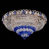 Люстра Кольцо пирамида шар 40 мм синяя в Самаре