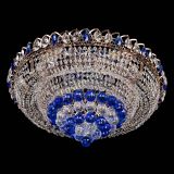 Люстра Кольцо пирамида шар 40 мм синяя в Самаре