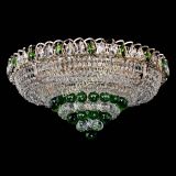 Люстра Кольцо пирамида шар 40 мм зеленая в Самаре