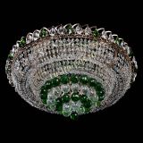 Люстра Кольцо пирамида шар 40 мм зеленая в Самаре