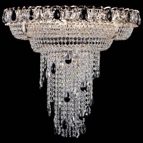 Люстра Кольцо №10 черная в Самаре Гусь Хрустальный