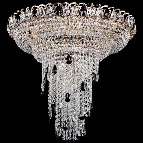 Люстра Кольцо №10 черная в Самаре Гусь Хрустальный