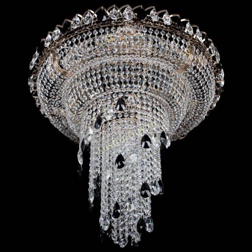 Люстра Кольцо №10 черная в Самаре Гусь Хрустальный