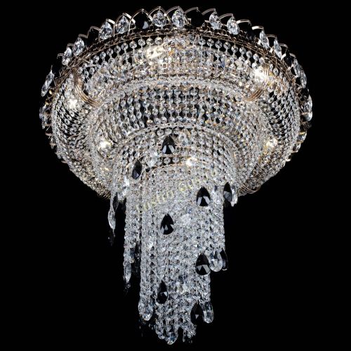 Люстра Кольцо №10 черная в Самаре Гусь Хрустальный