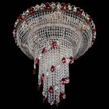Люстра Кольцо №10 красная в Самаре