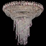 Люстра Кольцо №10 розовая в Самаре