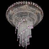 Люстра Кольцо №10 розовая в Самаре