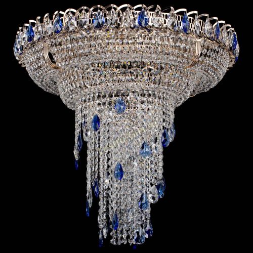 Люстра Кольцо №10 синяя в Самаре Гусь Хрустальный