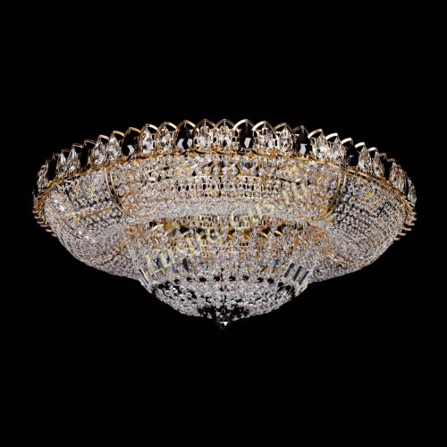 Люстра Кольцо Классика черное 800 мм  в Самаре Гусь Хрустальный