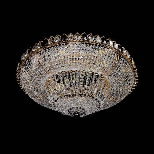 Люстра Кольцо Классика черное 800 мм  в Самаре Гусь Хрустальный