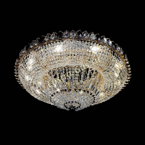 Люстра Кольцо Классика черное 800 мм  в Самаре Гусь Хрустальный