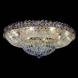 Люстра Кольцо Классика фиолетовая 800 мм в Самаре