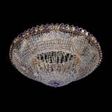 Люстра Кольцо Классика фиолетовая 800 мм в Самаре