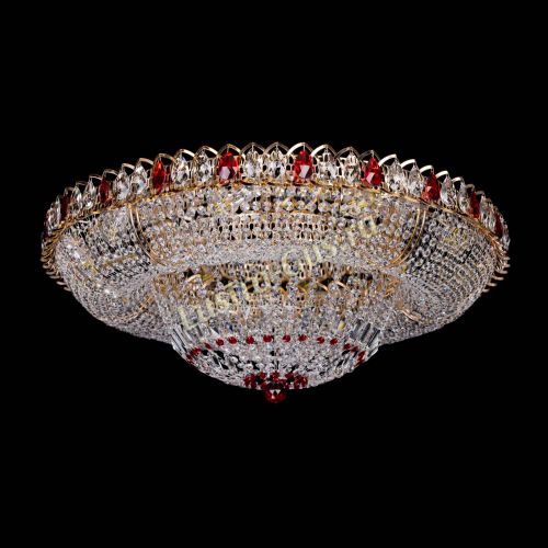 Люстра Кольцо Классика красное 800 мм  в Самаре Гусь Хрустальный