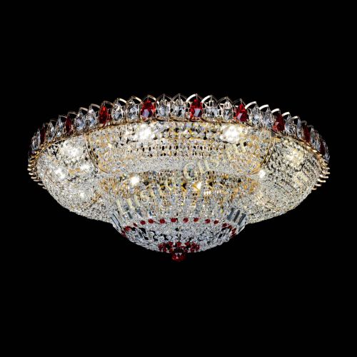 Люстра Кольцо Классика красное 800 мм  в Самаре Гусь Хрустальный