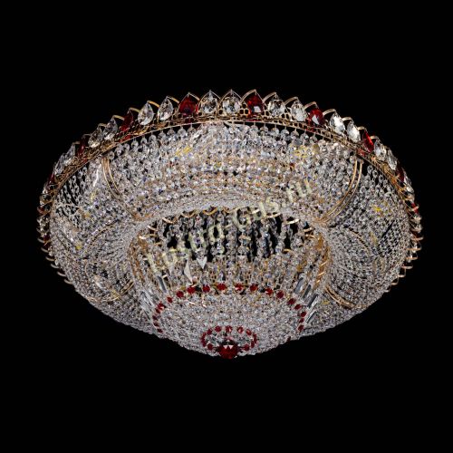 Люстра Кольцо Классика красное 800 мм  в Самаре Гусь Хрустальный