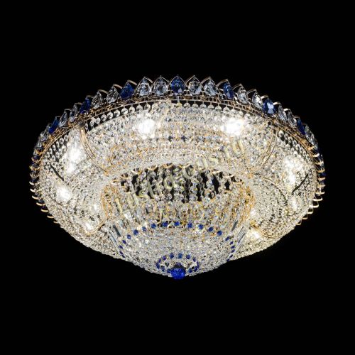 Люстра Кольцо Классика синее 800 мм  в Самаре Гусь Хрустальный