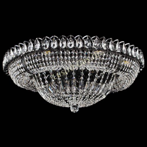 Люстра Кольцо Классика №8 Черная в Самаре Гусь Хрустальный