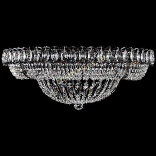 Люстра Кольцо Классика №8 Черная в Самаре Гусь Хрустальный