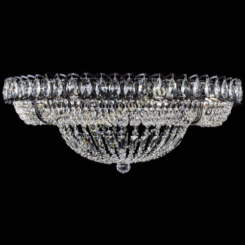 Люстра Кольцо Классика №8 Черная в Самаре Гусь Хрустальный