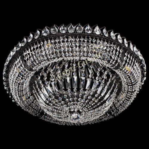 Люстра Кольцо Классика №8 Черная в Самаре Гусь Хрустальный