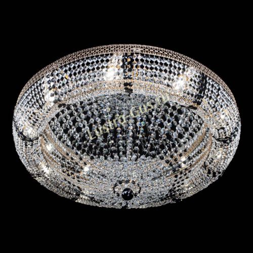 Люстра Кольцо Классика Венеция черная в Самаре Гусь Хрустальный