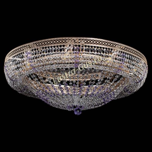 Люстра Кольцо Классика Венеция фиолетовая в Самаре Гусь Хрустальный