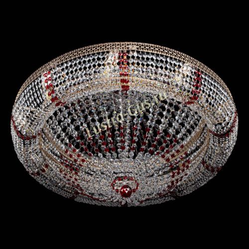 Люстра Кольцо Классика Венеция красная в Самаре Гусь Хрустальный