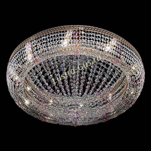 Люстра Кольцо Классика Венеция розовая в Самаре Гусь Хрустальный