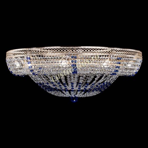 Люстра Кольцо Классика Венеция синяя в Самаре Гусь Хрустальный