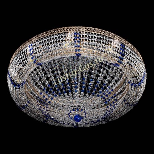 Люстра Кольцо Классика Венеция синяя в Самаре Гусь Хрустальный