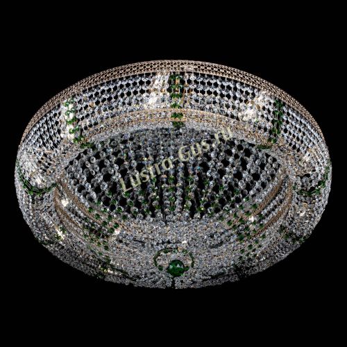 Люстра Кольцо Классика Венеция зеленая в Самаре Гусь Хрустальный