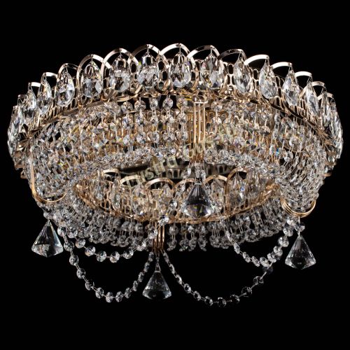 Люстра Кольцо Ожерелье конус в Самаре Гусь Хрустальный