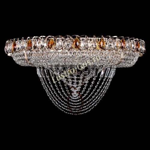 Люстра Кольцо Водоворот №8 чайная в Самаре Гусь Хрустальный