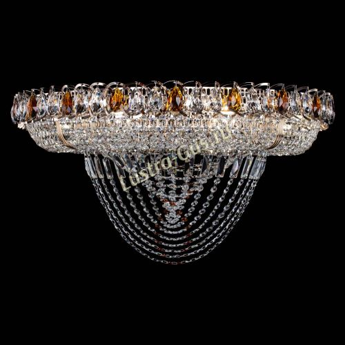 Люстра Кольцо Водоворот №8 чайная в Самаре Гусь Хрустальный