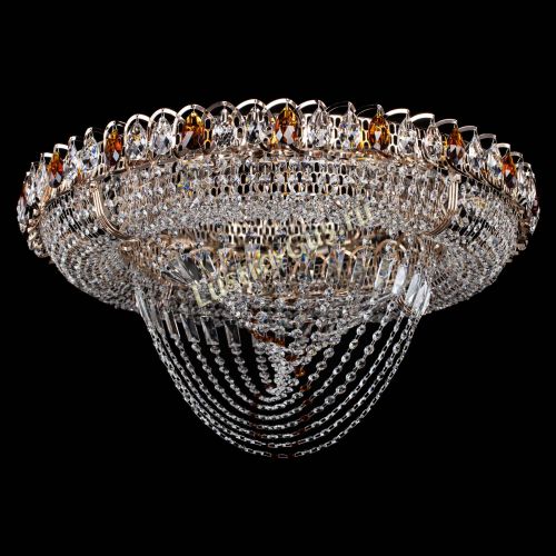 Люстра Кольцо Водоворот №8 чайная в Самаре Гусь Хрустальный