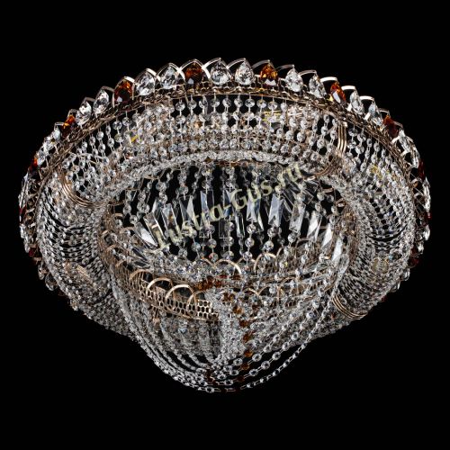 Люстра Кольцо Водоворот №8 чайная в Самаре Гусь Хрустальный