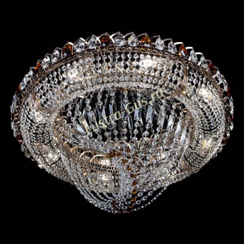 Люстра Кольцо Водоворот №8 чайная в Самаре Гусь Хрустальный