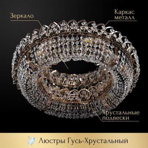 Люстра Кольцо оптикон в Самаре Гусь Хрустальный