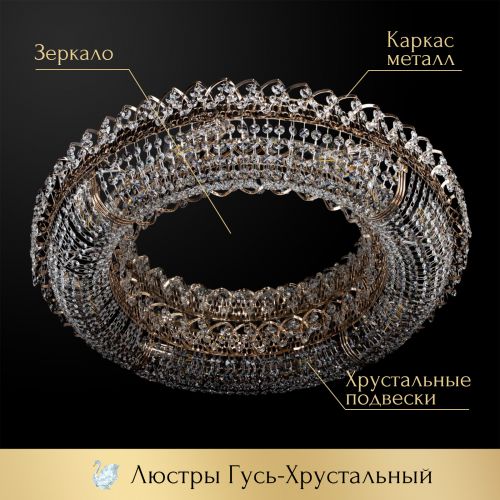 Люстра Кольцо оптикон в Самаре Гусь Хрустальный