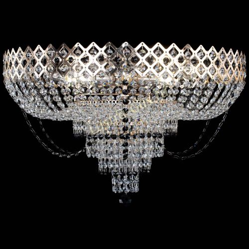 Люстра Корона №11 черная в Самаре Гусь Хрустальный