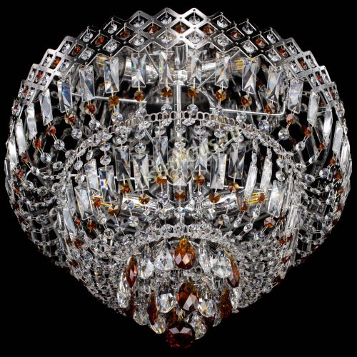 Люстра Корона №5 чайная в Самаре Гусь Хрустальный