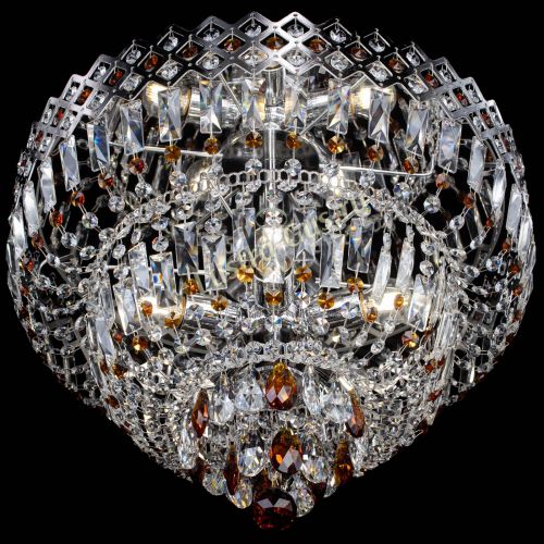 Люстра Корона №5 чайная в Самаре Гусь Хрустальный