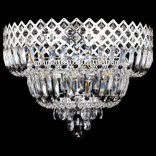 Люстра Корона №5 черная в Самаре Гусь Хрустальный