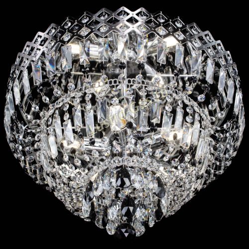 Люстра Корона №5 черная в Самаре Гусь Хрустальный